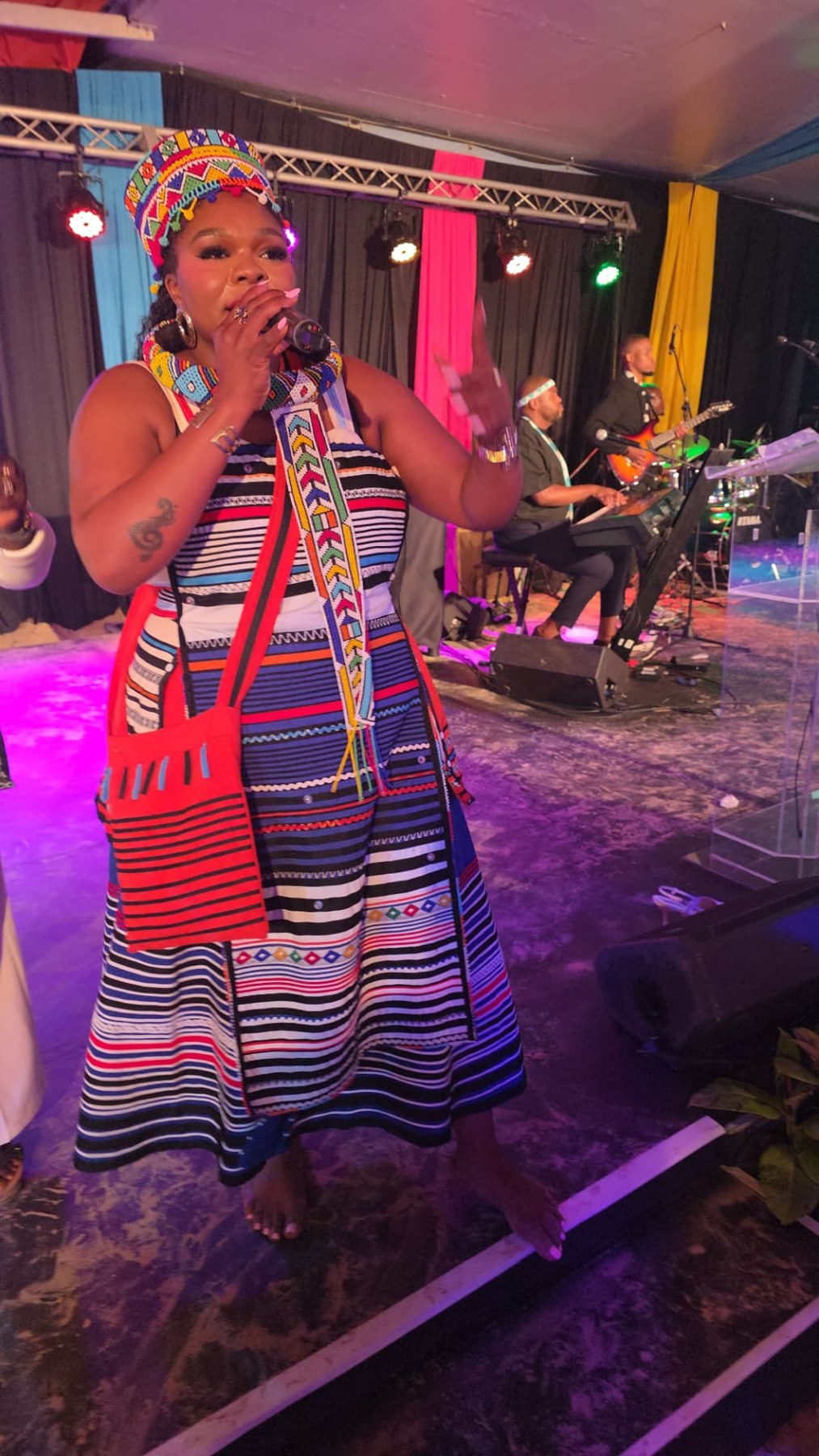 An evening of music and colour